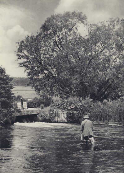 Am Itchen unterhalb von Winchester von Edward Alfred Barton