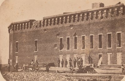 Die Evakuierung von Fort Sumter, April 1861 von Edward Anthony