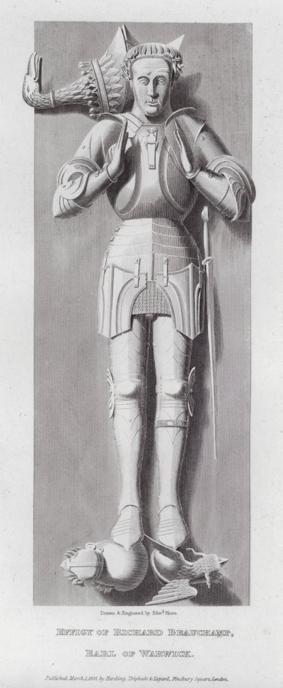 Abbild von Richard Beauchamp, Earl of Warwick von Edward Blore