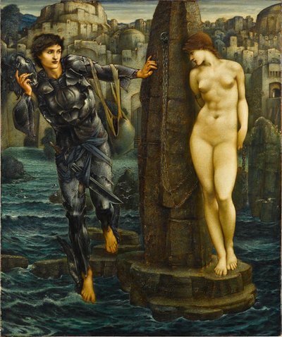 Der Schicksalsfelsen von Edward Burne-Jones