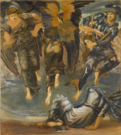 Der Tod der Medusa von Edward Burne-Jones
