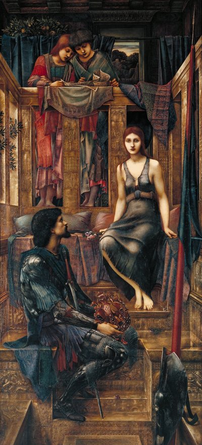 König Cophetua und das Bettlermädchen von Edward Burne-Jones