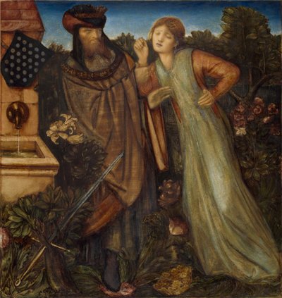 König Mark und La Belle Iseult von Edward Burne-Jones