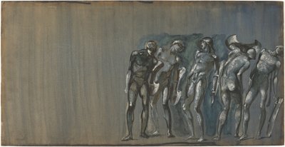 Phineus und seine Höflinge in Stein verwandelt von Edward Burne-Jones