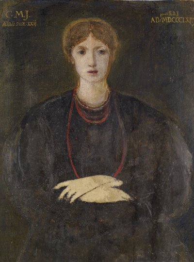 Porträt von Georgiana Burne-Jones (1840-1920) von Edward Burne-Jones