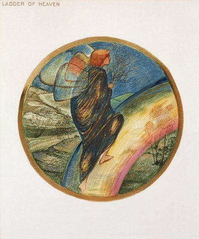Das Blumenbuch: XII. Himmelsleiter, 1905 von Edward Burne Jones
