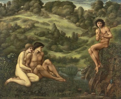 Der Garten des Pan von Edward Burne-Jones