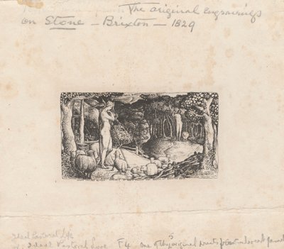 Ideales pastorales Leben von Edward Calvert