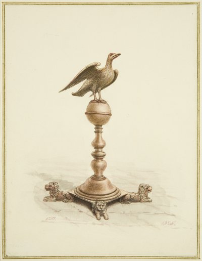 Der Adler in der St. Mary-le-Port Kirche von Edward Cashin