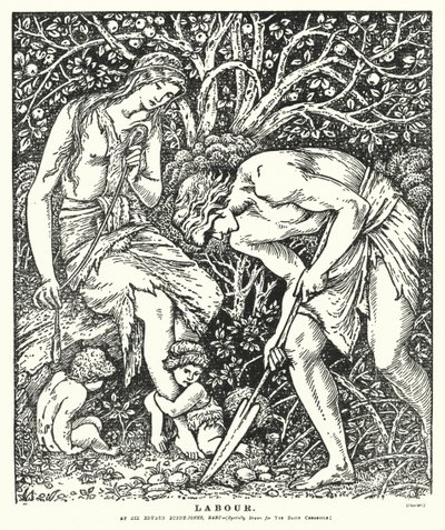 Arbeit von Edward Coley (after) Burne-Jones