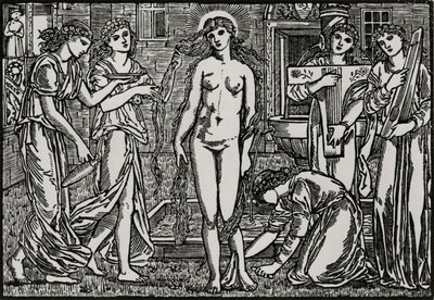 Der Hof der Venus von Edward Coley (after) Burne Jones