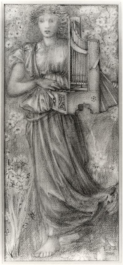 Frühling von Edward Coley Burne Jones