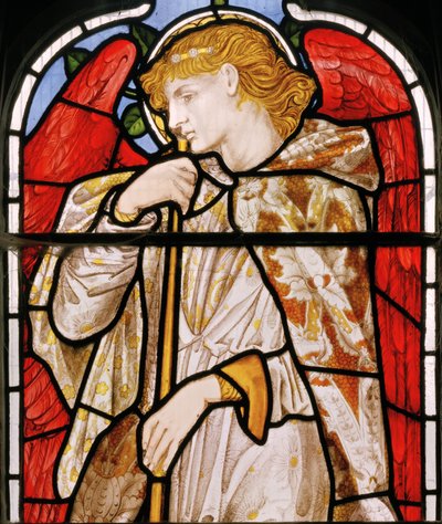 Trompetender Engel von Edward Burne Jones