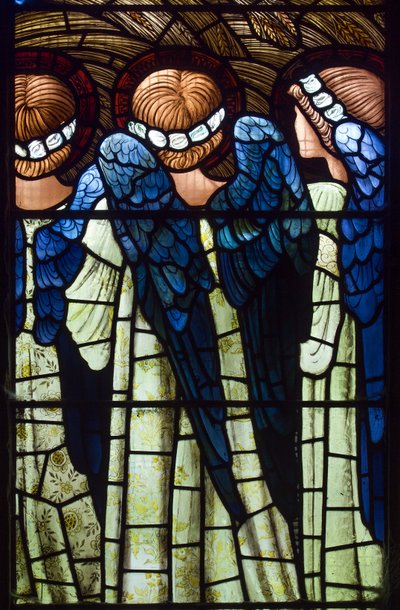 Engel, Die Geburt Christi, 1898 von Edward Burne Jones