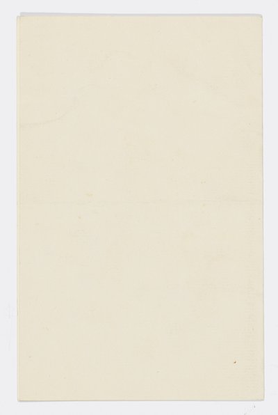 Brief an die Enkelin des Künstlers Angela Thirkell von Edward Burne Jones