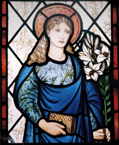 Die Jungfrau Maria von Edward Burne Jones