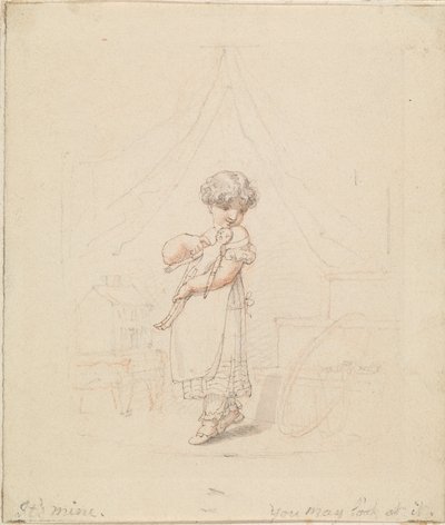 Illustration für Die neue Puppe: Es gehört mir, du darfst es ansehen von Edward Francis Burney