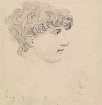 9. Januar 1804, Miss Ann Lukie (?) von Edward Francis Burney