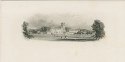 Trentham Hall von Edward Francis Finden