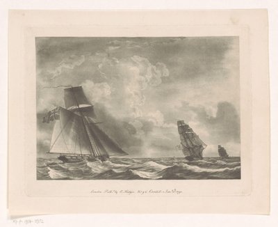 Britische Flotte auf See (Seelandschaften) von Edward Hedges