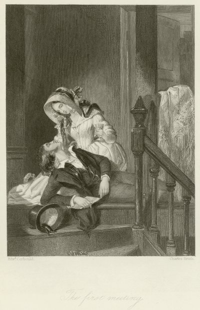Das erste Treffen von Edward Henry Corbould
