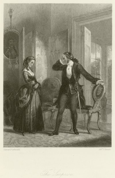 Die Überraschung von Edward Henry Corbould