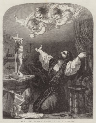 Der Elfenbeinschnitzer von Edward Henry Wehnert