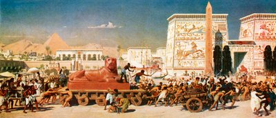 Israel in Ägypten von Edward John (after) Poynter
