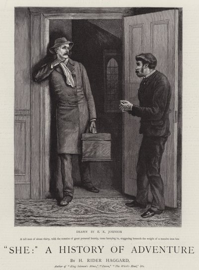 Sie, Eine Geschichte des Abenteuers von Edward Killingworth Johnson