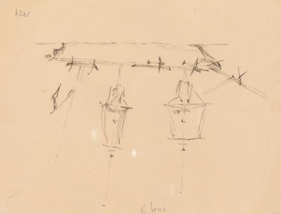 Ein Segelschiff von Edward Lear