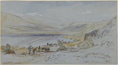 Birket el Yamouni von Edward Lear