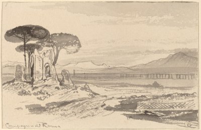 Campagna di Roma von Edward Lear