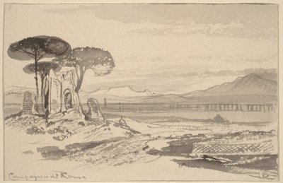 Campagna di Roma von Edward Lear