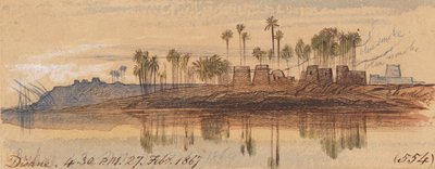Dishne; 16:30 Uhr, 27. Feb. 1867 (554) von Edward Lear