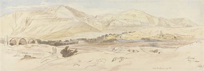 Jericho, 7. Mai 1858 von Edward Lear