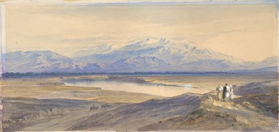 Der Olymp von Larissa, Thessalien, Griechenland von Edward Lear
