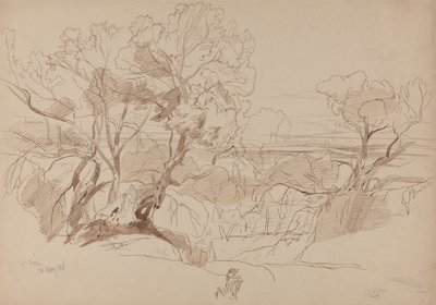 Santa Decca, Korfu, 28. Mai 1848 von Edward Lear