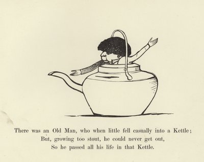 Es war ein alter Mann, der als Kind zufällig in einen Kessel fiel von Edward Lear