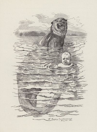Illustration für Die Wasserbabys von Charles Kingsley von Edward Linley (after) Sambourne