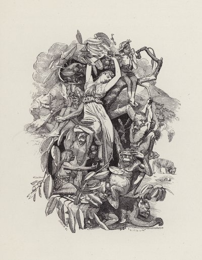 Illustration für Die Wasserkinder von Charles Kingsley von Edward Linley (after) Sambourne