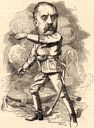 Gerald Graham (1831-1899) englischer Offizier, der bei den Royal Engineers diente von Edward Linley Sambourne
