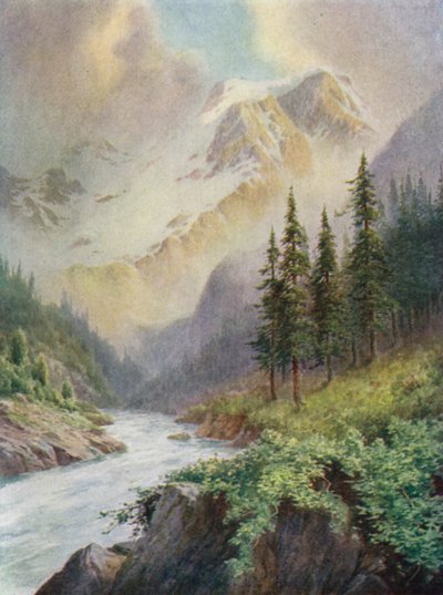 Bergnebel von Edward Mary Joseph Molyneux