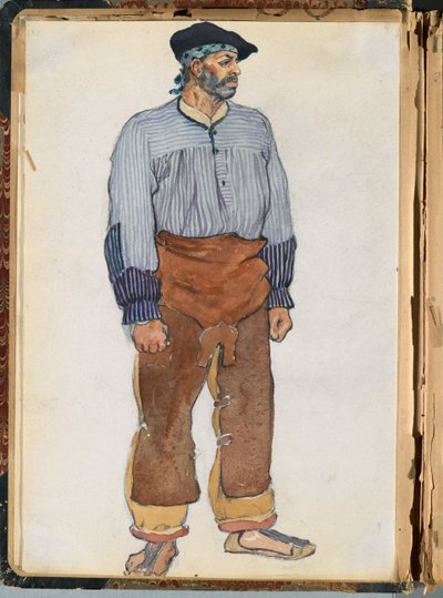 Spanische Skizze, ca. 1911 von Edward Penfield