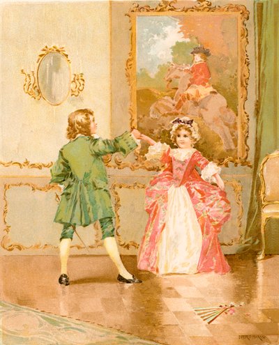 Das Menuett von Edward Percy Moran
