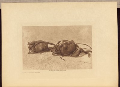 Büffelsteine - Piegan von Edward S. Curtis