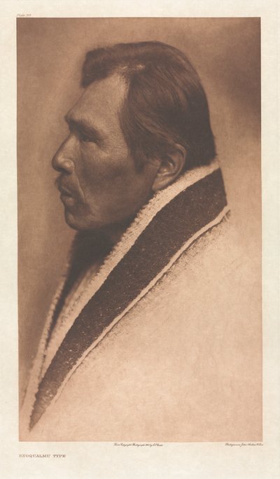 Portfolio IX, Platte 319: Snoqualmu Typ von Edward S. Curtis