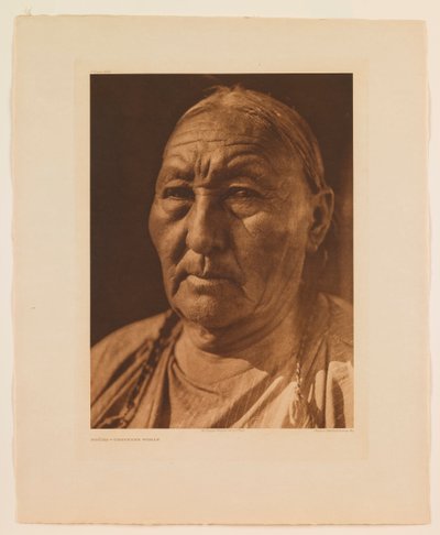 Woista – Eine Cheyenne-Frau von Edward S. Curtis