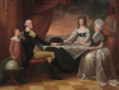 Die Familie Washington von Edward Savage