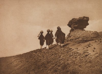 Acoma Wasser Mädchen von Edward Sheriff Curtis