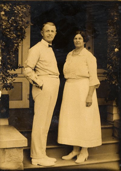 Mama und Papa Curtis von Edward Sheriff Curtis